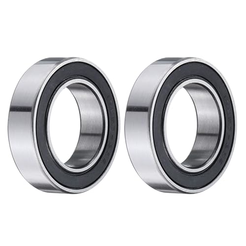 sourcing map 2pcs 17287-2RS Deep Groove Ball Bearings 0.664 x 1.102 x 0.274 Inch Chrome Steel Bearing Double Sealed ABEC3 ZV2 Bearings sourcing map 2pcs 17287-2RS Deep Groove Ball Bearings 0.664 x 1.102 x 0.274 Inch Chrome Steel Bearing Double Sealed ABEC3 ZV2 Bearings