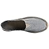 Kentti Mordern Solid Color Canvas Slip On Men's Espadrilles Gray 9 UK / 43 EU #2