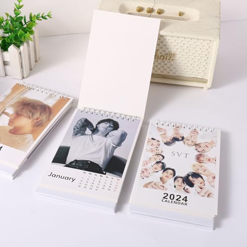 Generic JKD01 Korean K-Pop-Idol Group Mini Desk Calendar 2024-12 Monthly Desktop Calendar thumb #3