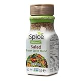 iSpice - Salt-Free | Sugar free | 100% Pure Wellness Salad Seasoning Fat Free Super Spice Blend | All Natural | Ready to use as is | No preparation is necessary