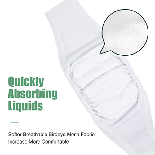 Wegreeco Washable Male Dog Belly Band (Stylish Pattern)- Pack Of 3 - Washable Male Dog Belly Wrap, Dog Diapers Male (Xs, Magic) #TOP4