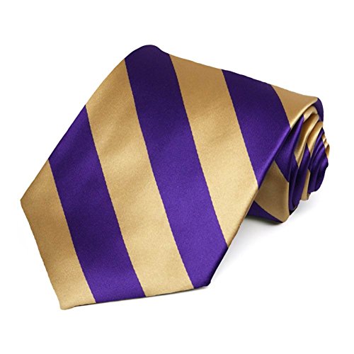 Image of tiemart Men's Striped Tie Standard Length