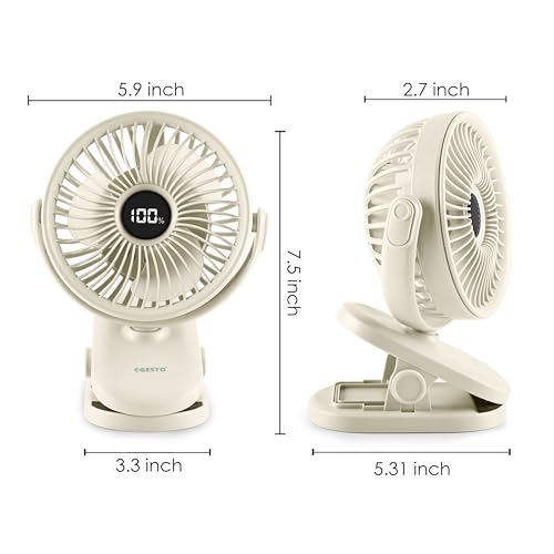 Gesto Table Fan High Speed –Powerful rechargeable fan - Image 8