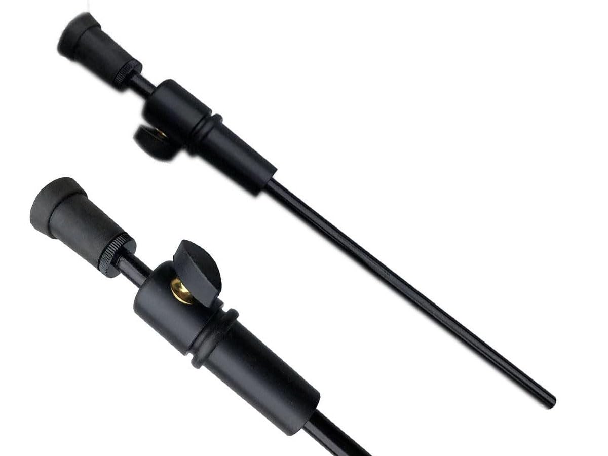 ModouString Upright Double Bass Endpin 3/4 Size Iron Bass end pin Strings Accessories Double Bass Tail Rod Support Rod Guitar Durable End Pin Iron