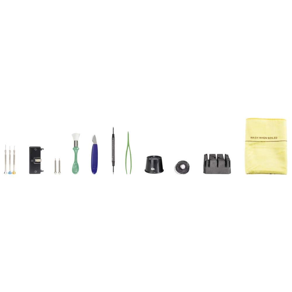 TOOLCRAFT Set di attrezzi per orologiaio 114 pezzi 820922 1 set
