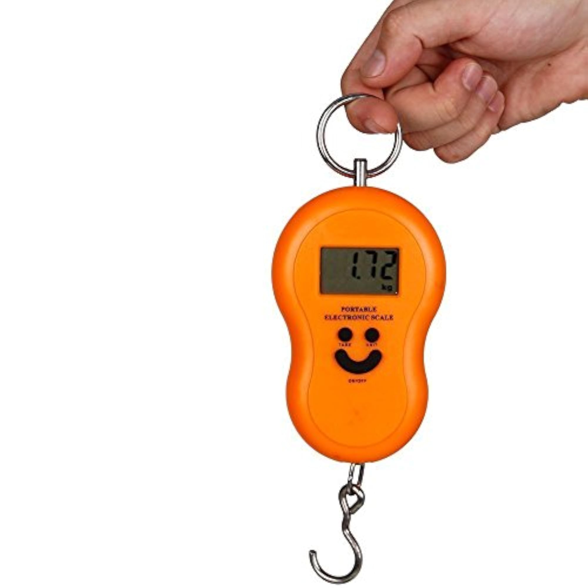 Portable Electronic Hanging Scale with Digital LCD Display