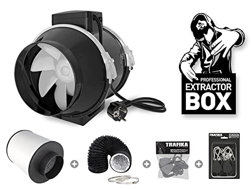 Belüftungs-Set Zuluft Grow Inline-Lüfter 100mm und Bugs Away Insektenschutz 3 Belüftungs-Set Zuluft Grow Inline-Lüfter 100mm und Bugs Away Insektenschutz – Bild 3