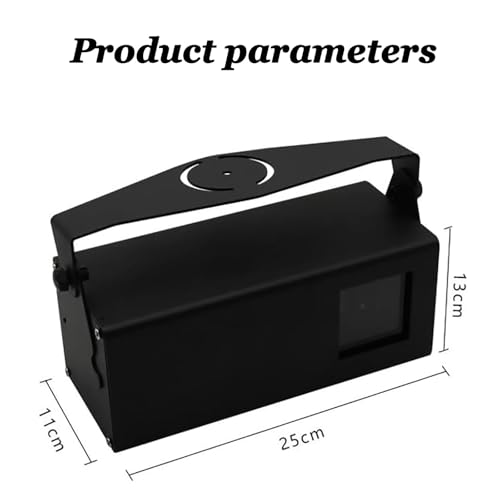 Projecteur d'extérieur étanche avec télécommande 5 couleurs pour décoration de jardin, fête, vacances