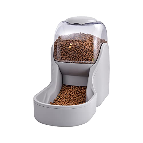 Pets Feeder Dog Feeder Cats Feeder with Water Dispenser Automatic Gravity Big Capacity Pets Feeder Auto for Small Medium…