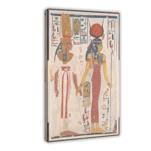 Impression sur toile Reine Néfertari décoration murale bureau 40x61