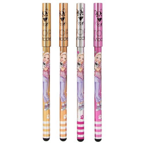 Depesche 12744 TOPModel Glitter Gel Pens Metallic Set miniatura 2