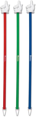 Miniatura 5 de Learning Resources Punteros de mano de 24 pulgadas, pizarras blancas, presentación, accesorios para el aula, ayudas para profesores, juego de 3,