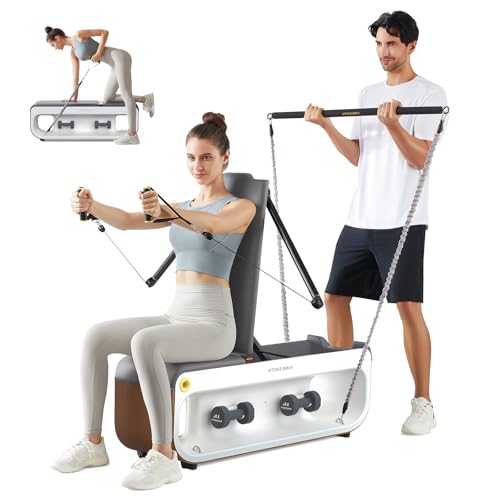 Panca per Pesi Regolabile, Panca Fitness Pieghevole per Allenamento Completo del Corpo, Panca per...