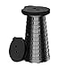 Taburete Plegable portátil, Mejorado portátil telescópico, Taburete Plegable de Altura Ajustable, Taburete Ligero de Campamento al Aire Libre para Camping, Pesca, Senderismo, Viajes