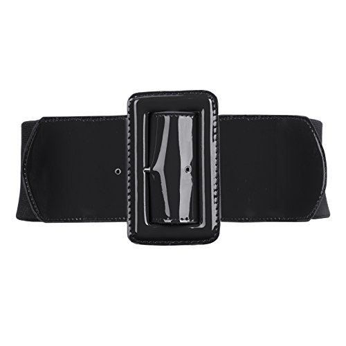 GRACE KARIN Women's Stretchy Belt 1950s 3 Inch Wide Elastic Belts