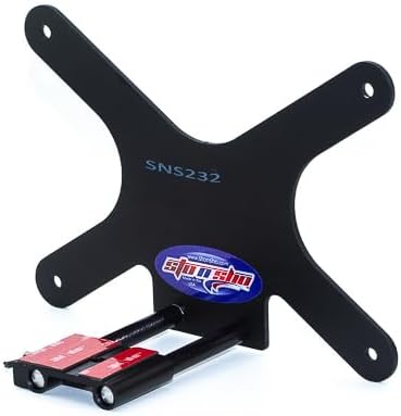 STO N SHO Front License Plate Bracket Compatible with 2019-2023 BMW M8 (Upper Mount) (SNS232)