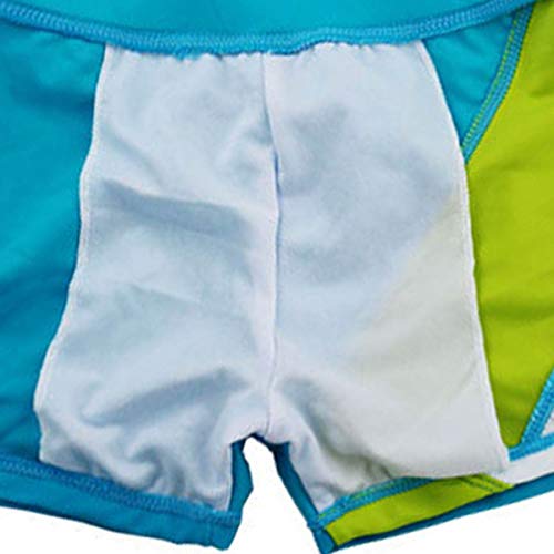 Aivtalk Kids Quick Dry Beach Swim Trunks Sof Swimming Jammer Shorts For Boys Blue/Green #TOP5