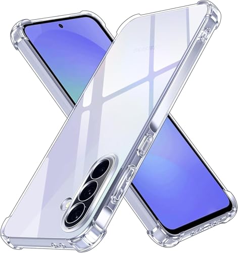 Image of ShieldTech Back Cover Case for Samsung Galaxy A37 5G | Camera Protection | Transparent Mobile Phone Back Case Cover for Samsung Galaxy A 37 5G | Samsung A37 5+G TPU Transparent Back Cover Case