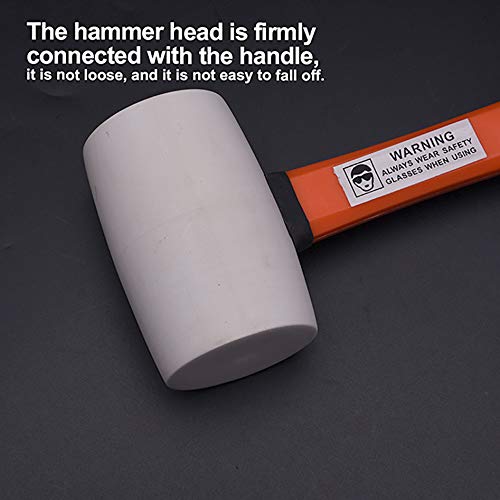Harden 450gms Rubber Mallet Hammer with Fiberglass Handle - 590435 4