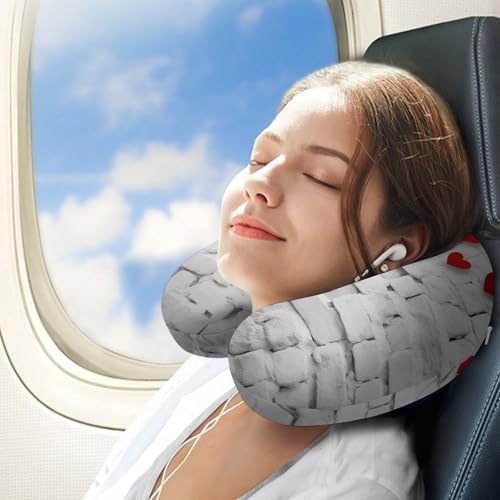 Almohada de espuma viscoelástica U 30 cm de alto miniatura 3