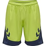 hummel Herren Short Lead Poly 207395 Lime Punch L