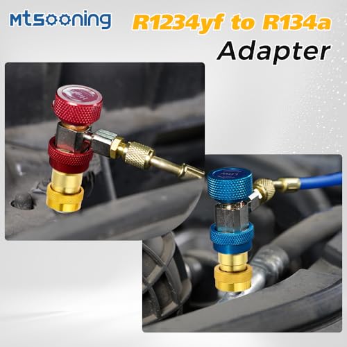 Adaptador de conversión R1234yf a R134a para aire acondicionado miniatura 3