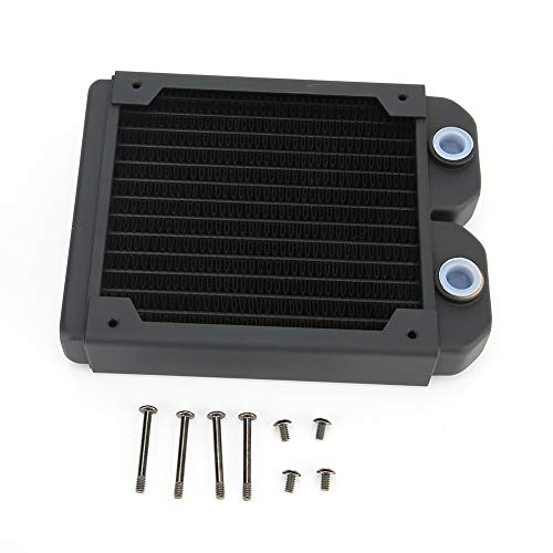 Computer Water Cooling Radiator 14-Tube CPU Cooler Heatsink 120mm G1/4 for PC Systems & Industrial Use