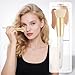 DUcare Flat Top Kabuki Brush for Foundation - Dense & Soft Synthetic Brush for Streak-Free Liquid, Cream & Powder Makeup - Professional Face Buffing and Blending Makeup Brush