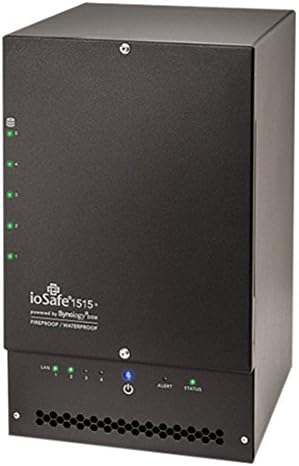 ioSafe NAS 1515+ 10 TB Fireproof/Waterproof Network Attached Storage Device with Data Recovery Service