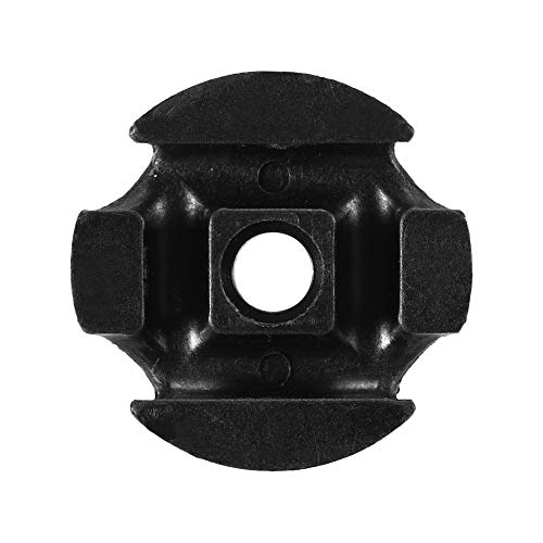 KKmoon 10pcs guia de linha de convés com fenda arredondada acessórios de encaixe para barco caiaque