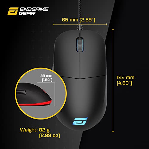 XM1 Mouse Gaming RGB - sensore PMW3389 - Illuminazione ARGB - CPI da 50 a 16.000 - Cinque Pulsanti - Switch 60M - Nero - Mouse gaming - Immagine 5