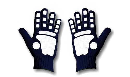 Fan Hands - Clap-Enhancing Gloves,Navy Blue,Small/Medium