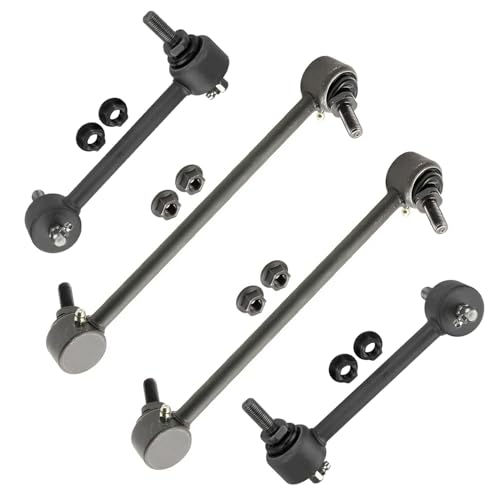 Detroit Axle - AWD 4pc Sway Bars for 14-18 Jeep Cherokee with Off-Road Suspension, 4 Front and Rear Sway Bar Links Assembly 2014 2015 2016 2017 2018 Replacement
