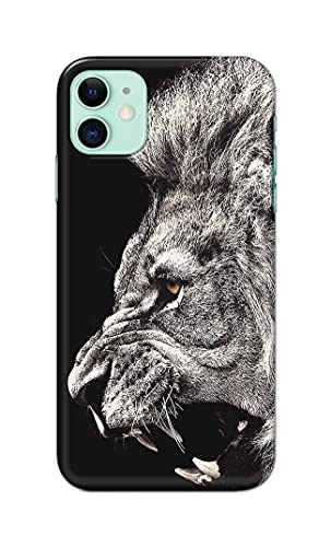 Image of Roaring Lion Hard Back Case Cover for Apple iPhone 11 (6.1 inch), A2221, A2111 Back Cover -(J5) VNS2225