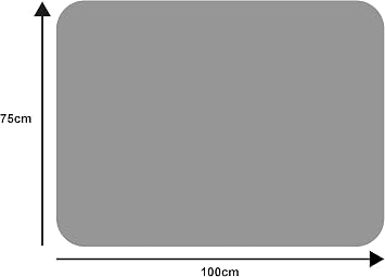 Turtle Mat, Seal - Fleck, Runner with LATEX backing for hard floors 75x150cm