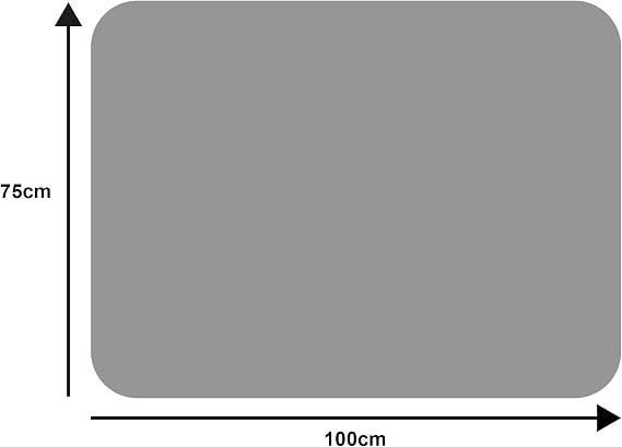 Turtle Mat, Seal - Fleck, Runner with LATEX backing for hard floors 75x150cm