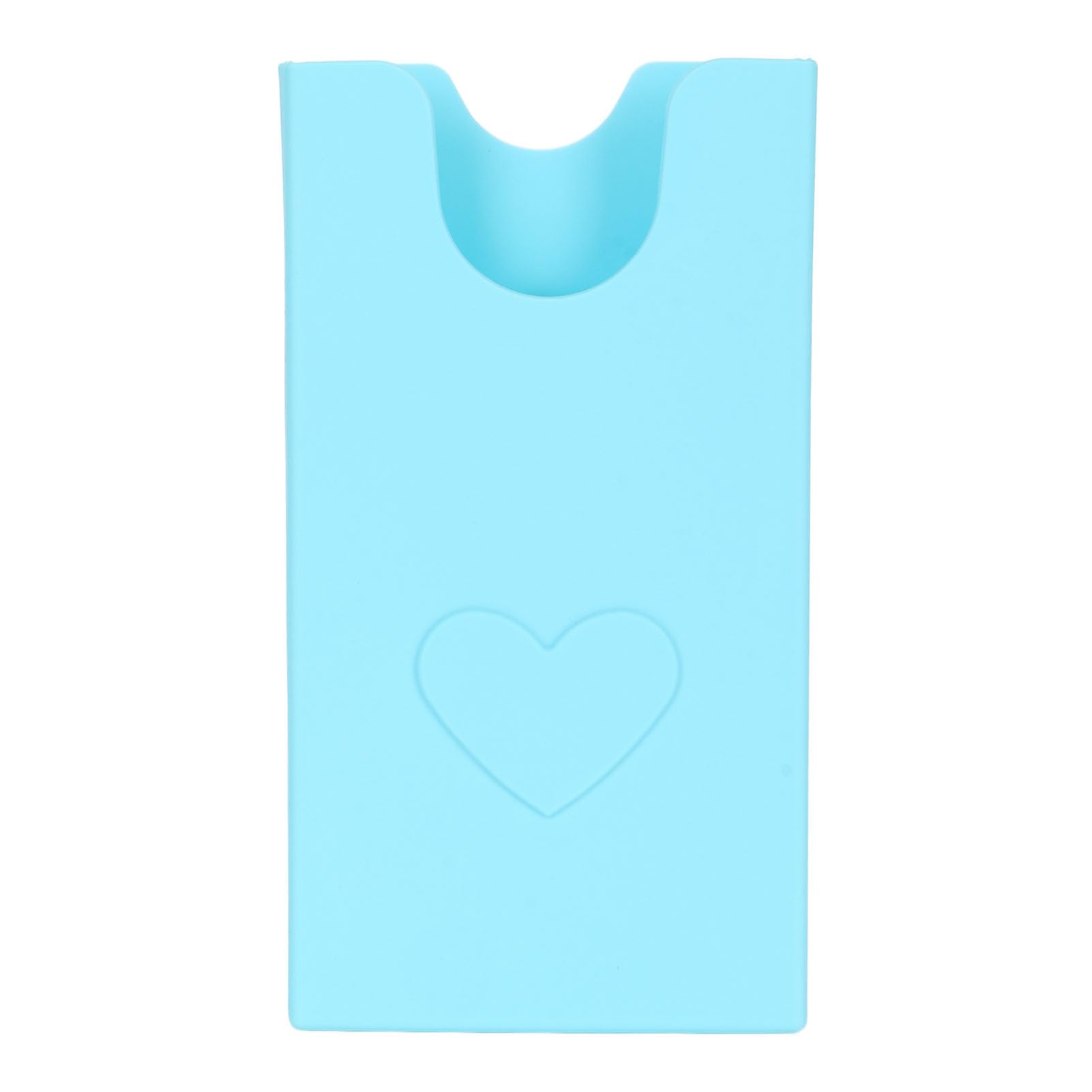 Uchwyt na telefon do torby plażowej | Bezpieczna wkładka silikonowa do toreb Bogg i podobnych | Etui na telefon Portfel Akcesoria | Trzymaj telefon bezpieczny/poręczny / (Lake Blue)
