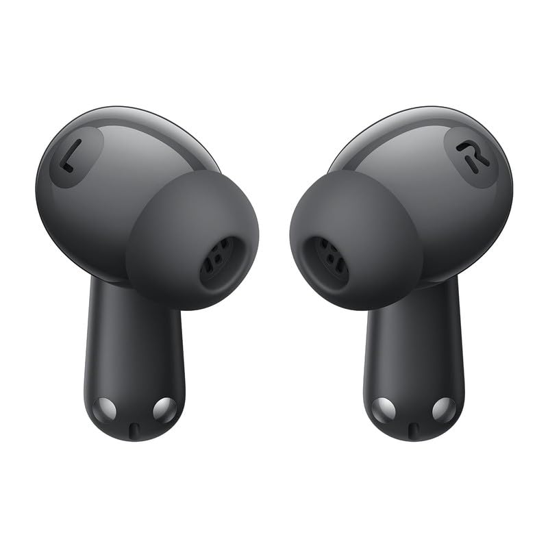 Image of Earbuds for One-Plus Nord 4 Earbuds Original Like True Wireless Bluetooth in-Ear Headphones Earphones TWS with Mic, Touch Controls, Deep Bass, Sports (38 Hours Case, OPBR5)
