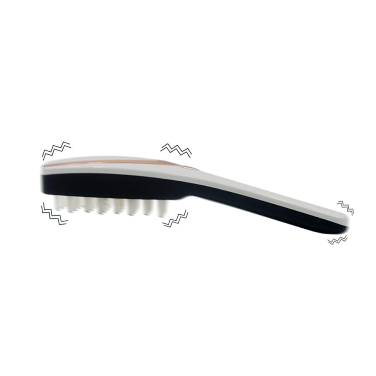 Homoyoyo Peine De Masaje Eléctrico Cabelludo Con Batería Cepillo Para Limpiar El Cabello y Masaje Capilar