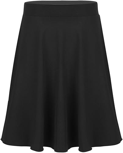 Faldas plisadas vintage para niñas grandes, ropa de ballet para bailar, uso diario casual