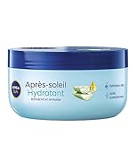 NIVEA SUN - After Sun Balsam feuchtigkeitsspendend, 48 Stunden – erfrischt & revitalisiert die Haut – Bio-Aloe Vera, Hyaluronsäure & Vitamin E – nicht fettende Formel – für alle Hauttypen – 300 ml