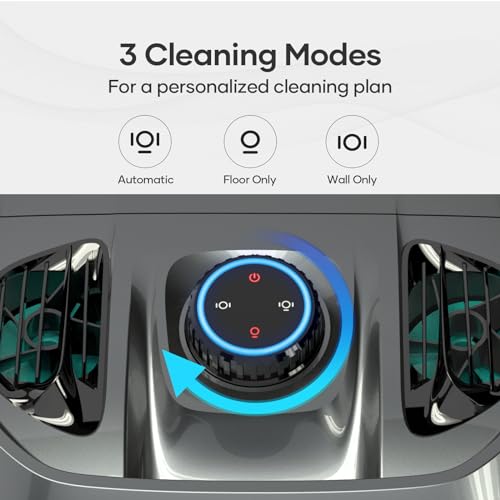 Image of AIPER Cordless Robotic Pool Cleaner, WavePath Navigation, Wall-Climbing, Quad-Motor, 150 mins Runtime for Inground Pools up to 1,600 sq.ft, Seagull Pro ZT6002 (Renewed)