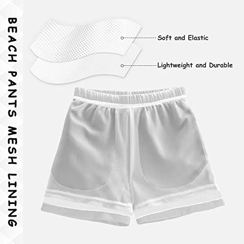 DOMIKING Neon Green Boys' Swim Trunks Mesh Lining Toddler Swim Shorts Quick Dry for Kids Adjustable Waist 2T-164