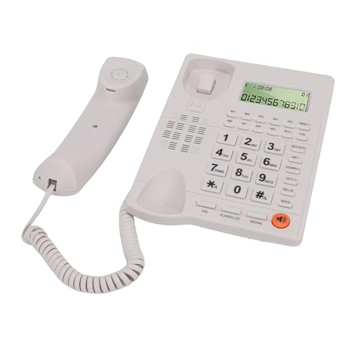 Teléfono de línea fija Naroote con volumen ajustable y llamadas