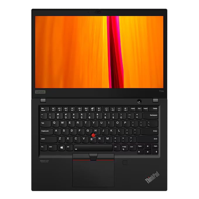 Lenovo ThinkPad T14s Windows 11 Gaming Laptop - 14" FHD Touch AMD Ryzen 5 Pro 4650U 16GB 256GB SSD NVMe Radeon RX Vega 6 WebCam WiFi (Renewed) - Image 7