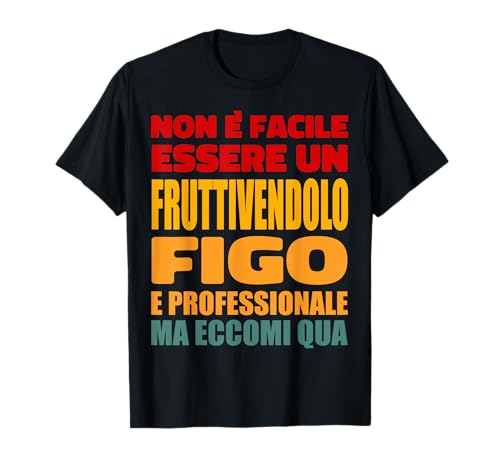 Uomo Abbigliamento Lavoro Da Fruttivendolo Regalo Divertente Maglietta