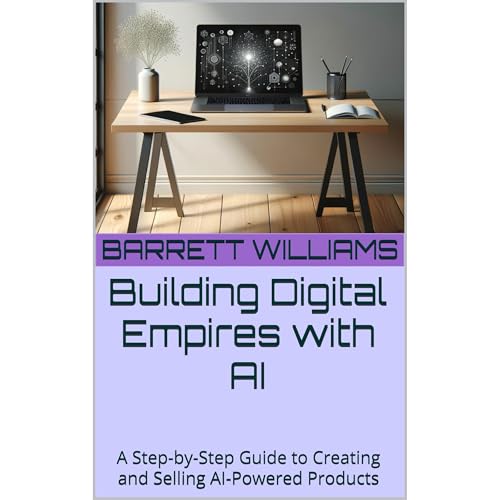 Building Digital Empires with AI Audiolibro Por Barrett Williams arte de portada