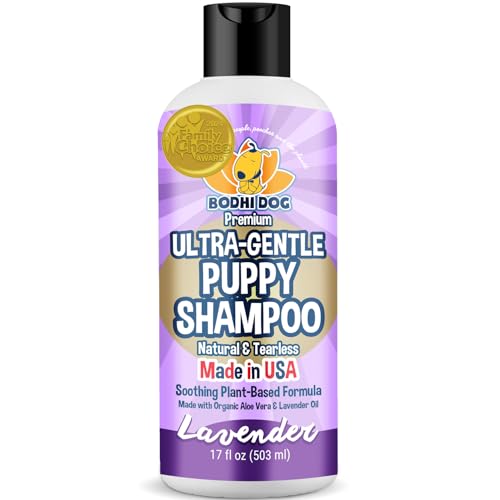 Puppy Shampoo Tearless & Extra Gentle for Sensitive Skin Made in USA 17oz