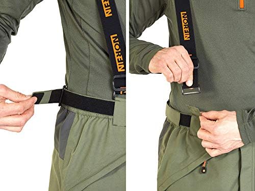 Miniatura 3 de Norfin Alpha - Traje de lluvia para pesca, caza y senderismo - Impermeable aislado y transpirable - Resistente al viento - Con capucha - Nortex
