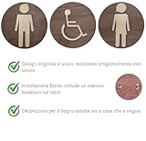 Zoom IMG-2 soulvlac cartello toilette in legno Zoom IMG-2 soulvlac cartello toilette in legno